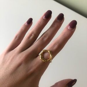 14k Gold plated ring